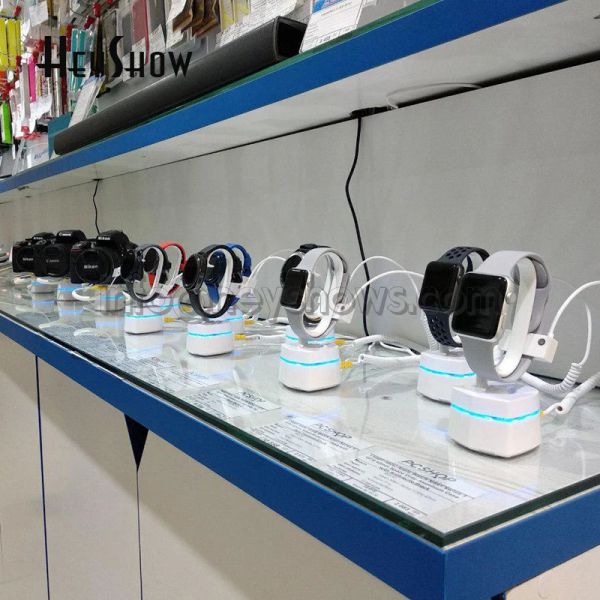 Kitler İzle Güvenlik Stand, Iwatch Hırsız Alarmı, İzle Hırsızlık Anti Ekran Sahibi, Apple Watch Alarm Sistemi, Kablosuz Kontrol, 5 PCS