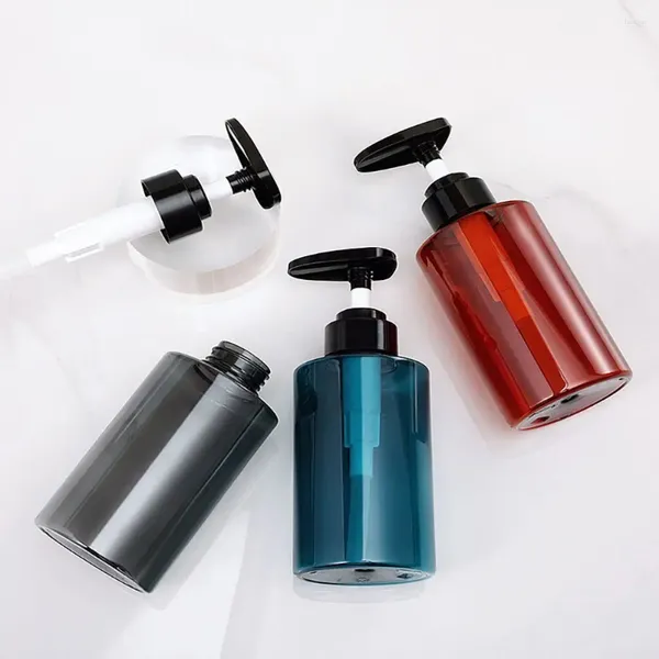 Dispensatore di sapone liquido Dispensatore Cilindro Resistente alla corrosione Riemibile a lozione vuota Bottiglie di shampoo per adulti