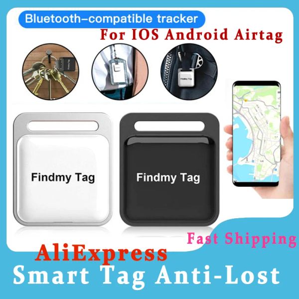 Proteção de segurança de alarme Encontre minha tag Android iOS iPhone Bluetooth GPS Anti Lost Tracker Encontre meu localizador mini defensas pessoal Smart L
