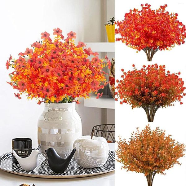 Flores decorativas Arranjo de mesa de decoração de casamento ou peônias elegantes em casa artificial em vaso