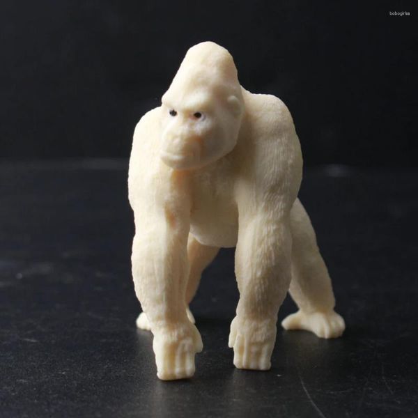 Figurine decorative Nuty Nuty Gorilla Animal Statue Display Collection Ornament Ornament