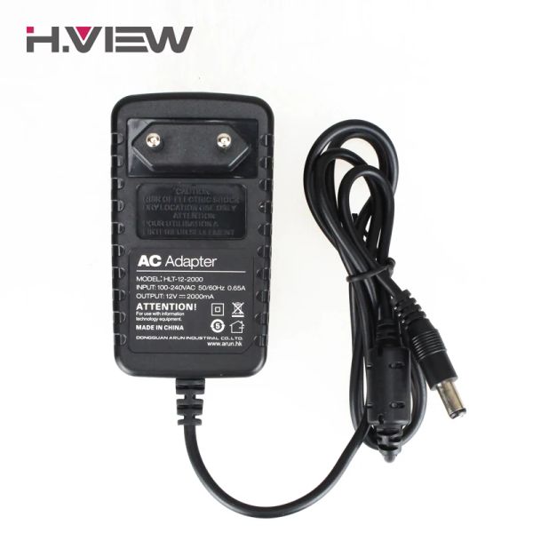 Accessori H.View 12V 2A Output Alimentatore per il sistema di sorveglianza CCTV Camera DVR 100240 V Ingresso US US UK UK AU ACCESSO CCTV Accessori