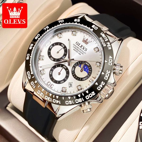 14 Oulishi Brand Multifunction Sports Tropouppial Quartz Tiktok Men's Watch 94