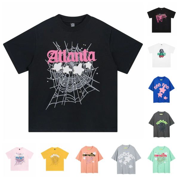 New Men's T-S SP5Der Designer TSS Verão Mulheres Mens Tops Sortos 555 Tee Graphic Tee Prind Polo de Algodão Jovem Banda Banda Brinada TS Manga Curta Gaoqiqiang456