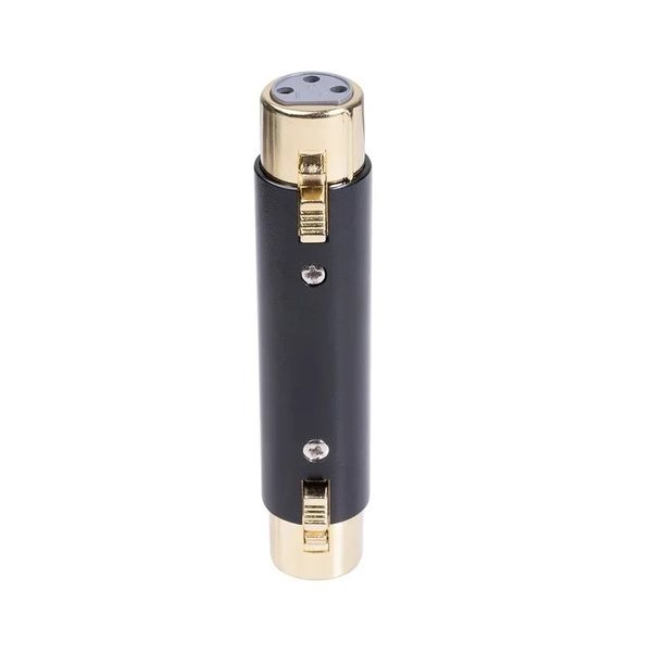 2024 1pcs nova xlr fêmea para fêmea, fêmea xlr a 3 pinos Adaptador feminino Connector de trocador