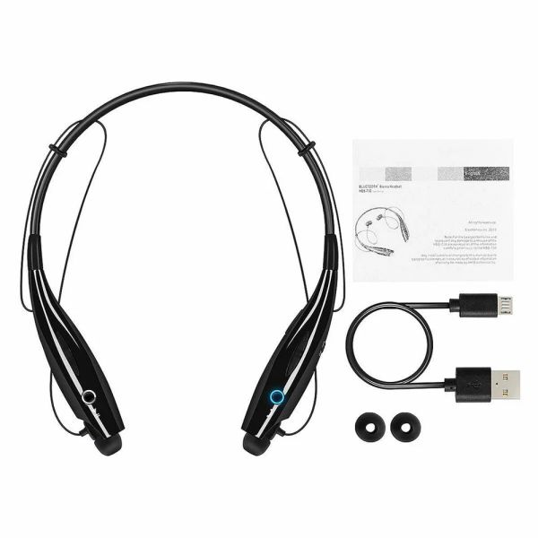 Kopfhörer 2022 Das neue HBS730 Bluetooth -Headset Stereo 5.0 Wireless Bluetooth -Headset mit Vibration Hanging Hals Headset mit Mikrofon