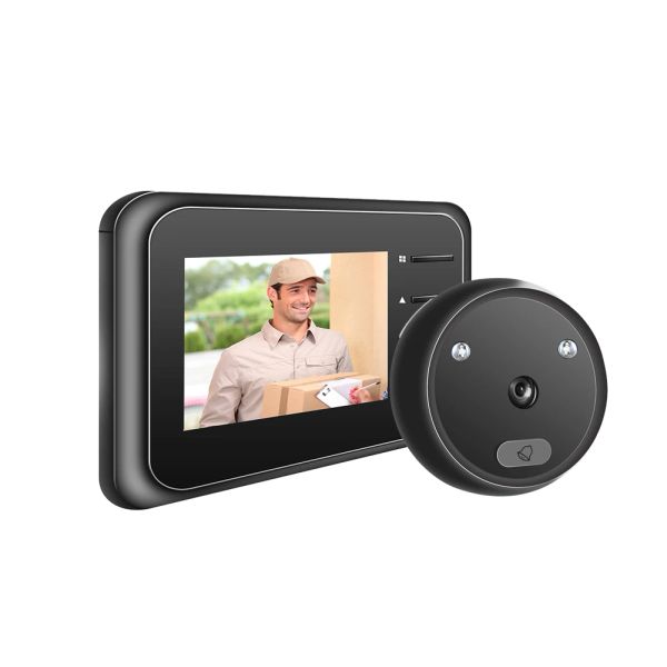 Дверные звонки R11 2,4 -дюймовые цифровые дверные звонок Ir Night Vision Electronic Peephole Door Camera