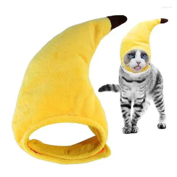 Hundekleidung entzückende kreative lustige pet cat Hat -Kostüm Banane für Hunde Party Cosplay Accessoires Po Requisiten Kopfbedeckung