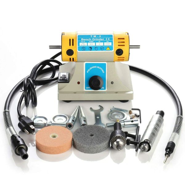 Werkzeuge 220 V/110 V Mehrzweck Mini -Bänke Mühle Polishing Hine Kit für Schmuck Dental Schmuckmotor Dreh Bänke Mühle Kit Set Set