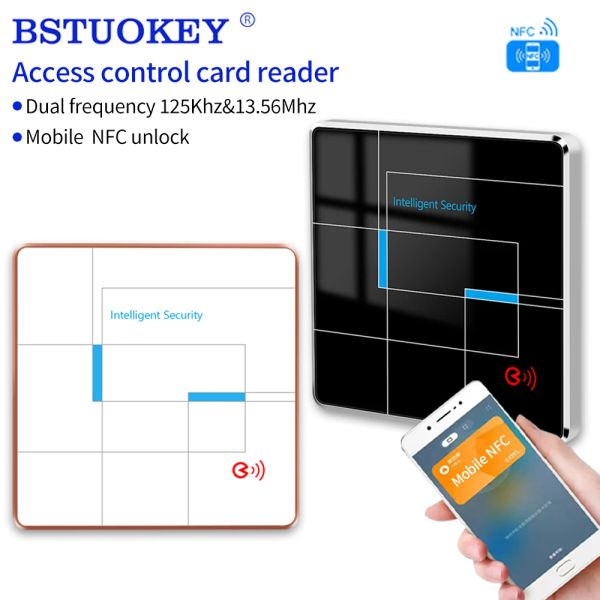 KITS NFC Doppia Frequenza Porta RFID Accesso Controllo Slave Sicurezza Elevatore Sicurezza a Elevatore 13,56 MHz Metal Smart Card RS485 TTL Opzionale