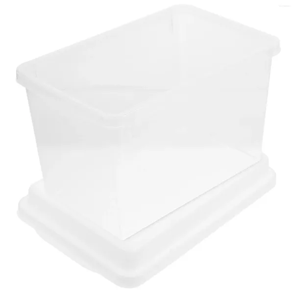 Plakalar Tost Depolama Kutusu Ekmek Konteyner Buzdolabı Sebze Mutfak Taze Ev Buzdolabı Boncuk Bin PP Açık kapak