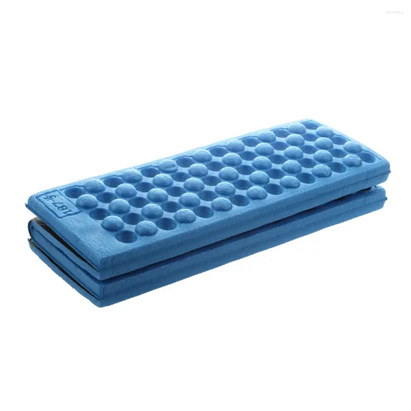 Крышка стулья Персонализированная складная пена водонепроницаемая подушка для сиденья (синяя)