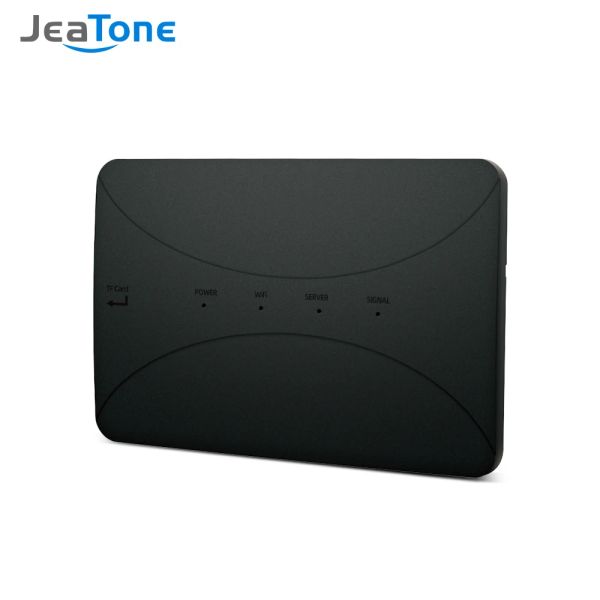 Intercom jeatone wireless wifi box per video di routsphone analogico interfontro controllo 3g 4g Android iPhone Tuya App su smartphone