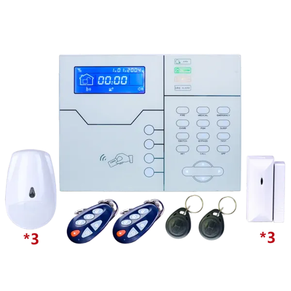 Kits Focus STVGT Ethernet TCP IP Alarm GSM GPRS Alarmsystem Home -Sicherheitsschutz mit 32 drahtloser Zone und 8 Kabelzone