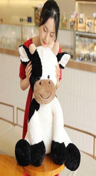 2020 Cow Год плюшевые игрушки милый скот с фаршированными животными для скота мягкие куклы детские игрушки подарка на день рождения для детей Q0727220M4846945