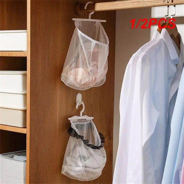 Küchenspeicher Hangable Tasche Unterwäsche Socken Klappkleidung Kleiderbügel Bags Haushaltsnetz Pocketrobe