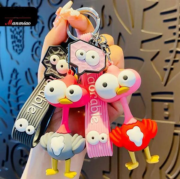 Creatative Fashion Keychain Key Buckle Bag Car Made Man Mulher adora bolsas de bolsa Kicchains Cartoon PVC Big Eye Astruz Doll Acessórios