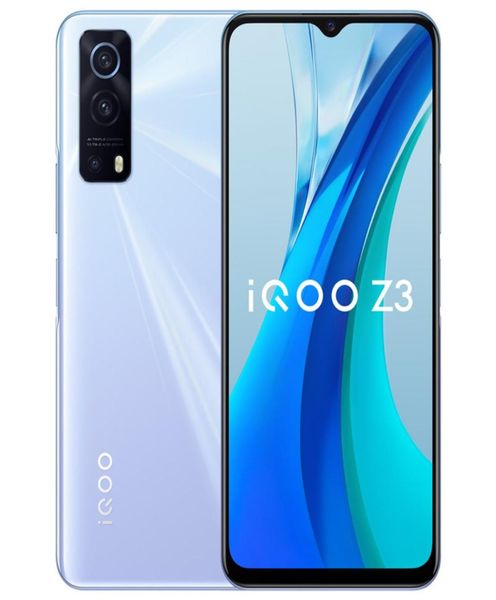 Originale Vivo IQOO Z3 5G Phone cellulare 6 GB RAM 128GB ROM Snapdragon 768G Octa Core Android 658Quot Schermata intera 640MP AF 4400MAH6708713