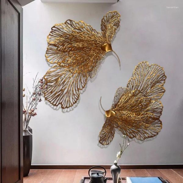 Декоративные фигурки Nordic роскошные кованые железное железо павлина картина стены офисное клуб кафе роспис