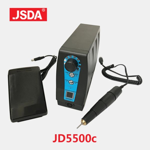 Tedaviler JSDA 35000RPM 120W Elektrikli Matkap Pedikür Manikür Frezeleme Hine Mikro Öğütücü Takma Pilsing Tırnak El Ekipmanı