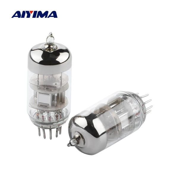 Amplificador aiyima 2pcs 6n2j Valve a vácuo Tubo de elétron Tubo Substitua 6H2 Emparelhamento Upgrade para amplificador de som de áudio