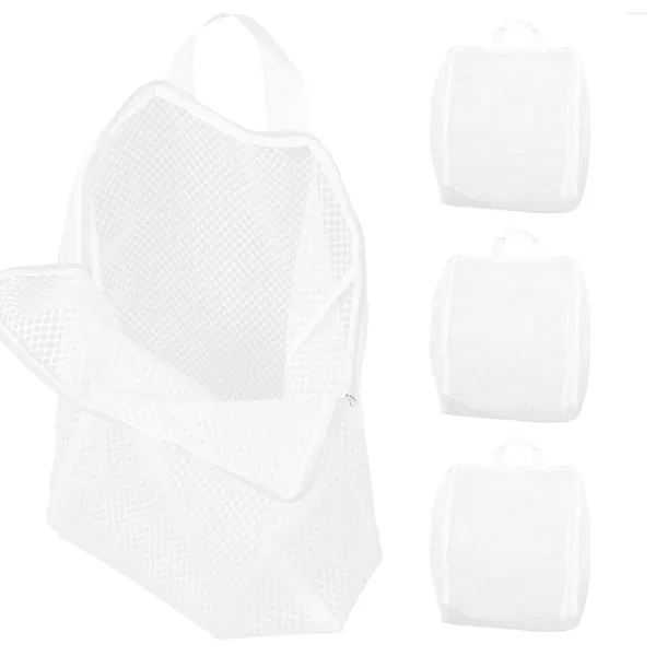 Bolsas de lavanderia 4 PCs Lingerie lavando a malha de roupa de baixo dedicada