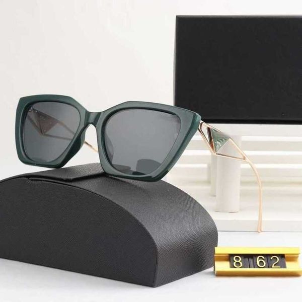 2024 Top -Designer Luxusdesigner Sonnenbrille Neue P -Heim HD Mode Sonnenbrille Style Netcom Blogger gleiche Modell UV400
