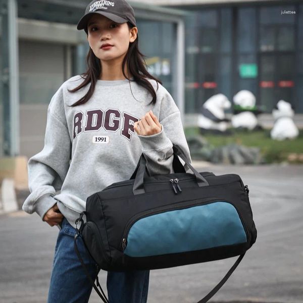 Duffel Bags Leisure большой емкость Oxford Sports Travel Bag Сумка Fitness Bolsas para mujeres для женщин -дизайнера роскоши