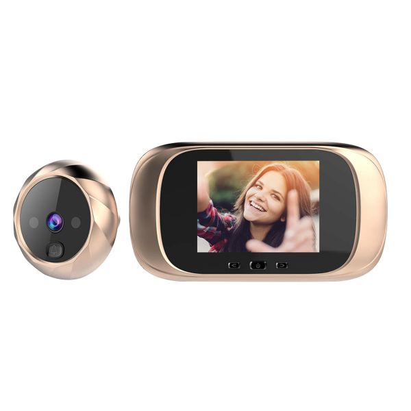 Kapı Zilleri Dijital Kapı Viewer Peephol Kapı Kamera Kapı Zili 2.8 inç LCD Ekran Gece Görme Fotoğraf Çekim Dijital Kapı İzleme