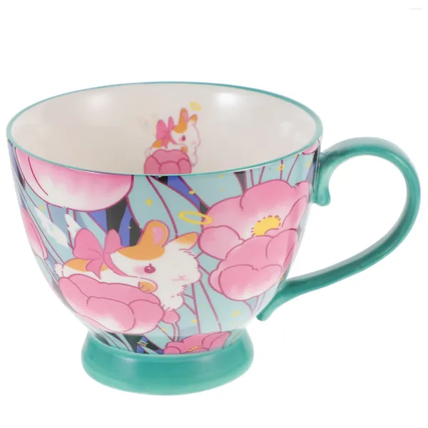 Tassen Wassergläser Kaffee Tasse Cappuccino für Getränke Keramik Latte Tee Liebhaber