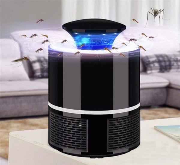 Lampada killer di zanzare elettrica USB Pocatalyst Mute Potente Bug Zapper Light per casa patio esterno interno1448406