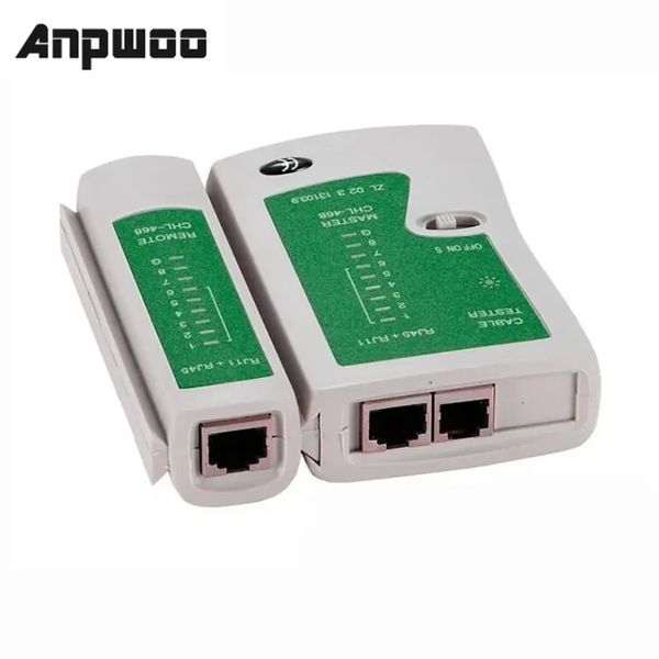 Escam RJ45 Cable LAN Tester Ferramenta Abrangente para testar e reparar cabos CAT5 UTP LAN RJ45 RJ11 RJ12 E NETWORKING