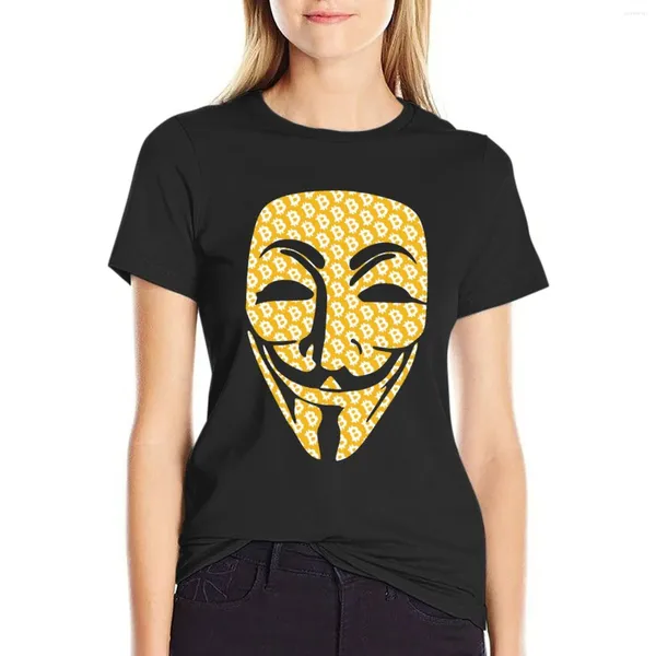 Frauen polos anonymous T-Shirt Grafik weibliche Kleidung Western Kleid für Frauen