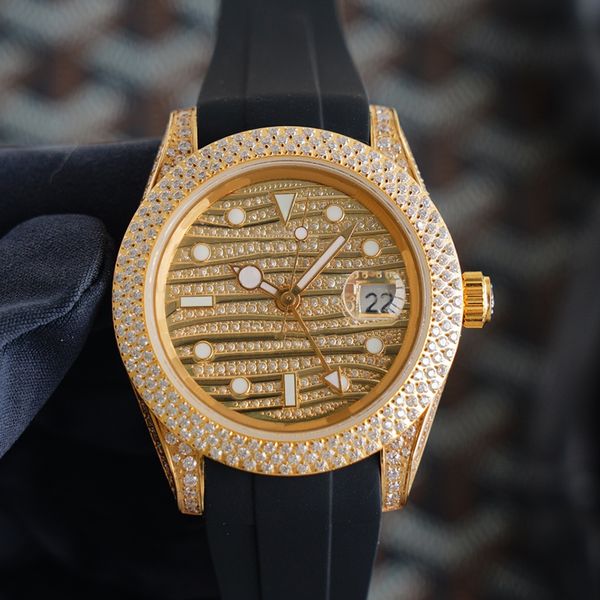 Мужчины смотрят автоматические механические движения дизайнер, часы, мужские, водонепроницаемые браслет, мужчина, наблюдая за классическим бизнесом Montre de Luxe 40 -миллиметровый браслет Women Watch