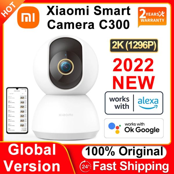 Камеры Xiaomi Mi 360 ° камера домашней безопасности C300 Глобальная версия Baby Monitor 1296p Ultraclear Panoramic Camera HD Night Vision Webcam