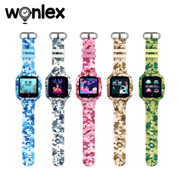 Смотреть Wonlex Smart Wwatch Baby GPS Wi -Fi позиция Antilost Tracker Kids Camera Camera Smart Whareates 4G KT22S Видео -звонок по математике