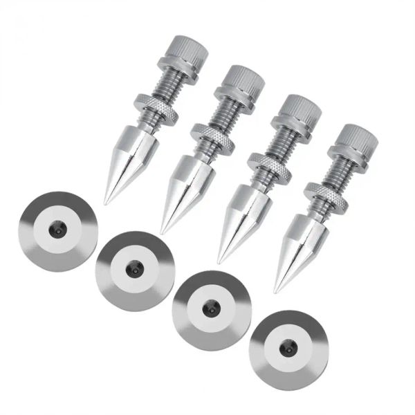 Zubehör 4 PCs/Set Lautsprecher Spike Isolation Spikes stehen Fuß Hifi Lautsprecher Schockdes Kegel Basispads