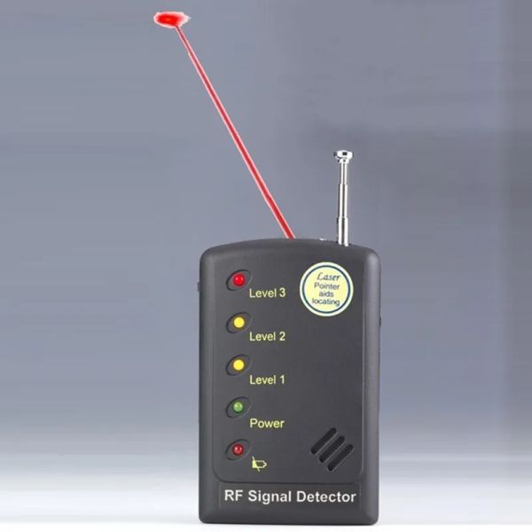 Detektor Mehrnutzungsdetektor RF Signal Detektor Laser unterstütztes Telefon GSM GPS WiFI Bug Camera Objektiv für Sicherheitsantikandid