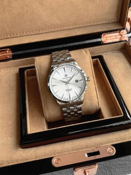 Orologi da polso top uomini guardare la moda impermeabile SUS304 in acciaio inossidabile calendario da datteri di business orologio da polso