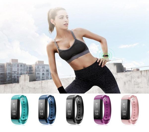 ID115HR Smart Armband Blutdruck Herzfrequenzmonitor Smart Watch Fitness Tracker wasserdichte Armbanduhr für iOS iPhone Android 6470702