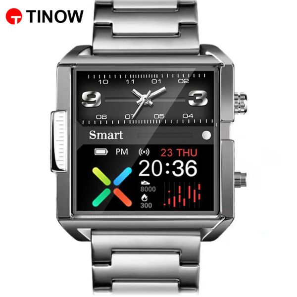Stativtativen T9 Hybrid Smart Watch Japanische Bewegung Real Watch Hände Herzfrequenz Bluetooth -Aktivitäts -Tracker Smartwatch Sports für iOS Android