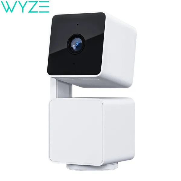 Monitor Wyze cam pan v3 interno/esterno 1080p telecamera di sicurezza intelligente, visione notturna a colori, audio 2way, lavora con Alexa Google Assistant