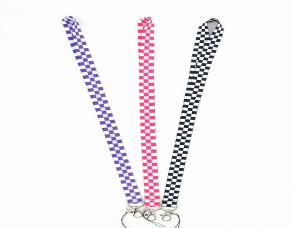 20 шт. Сетка Lanyard Braps Braps для ключи для ключей идентификатор значка идентификатор мобильного телефона кольца кольца аксессуары шеи 2407754