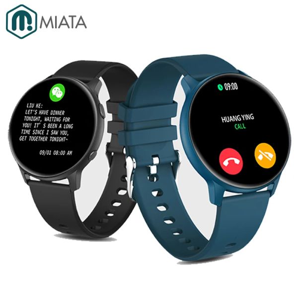 Смотрите 2022 GPS Smart Wwatch для Man Sports Woman Fitness Bluetoooth Водонепроницаемые полноприкатационные звонки Smart Watch для iOS Android Phone