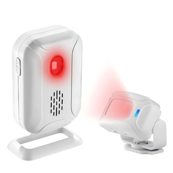 Detektor 36 Klingeltöne Shop Store Willkommen Chime Wireless Home Security Infrarot PIR Motion Sensor Detektor Alarmglockeneingangsalarm -System