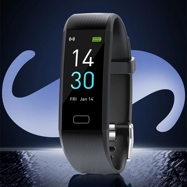 Armbänder Mover 115 plus Smart Armband Blutdruck Watch Fitness Tracker Herzfrequenzmonitor mit Smart Activity Tracker Armband A2