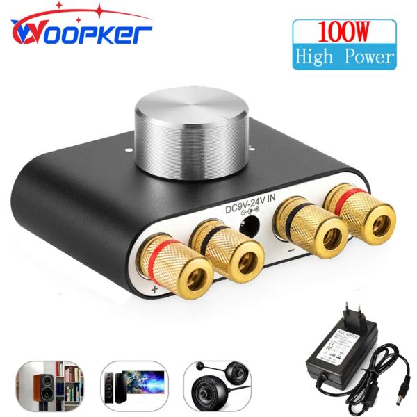 Усилитель Woopker Digital Audio усилитель Hifi Sound усилитель TPA3116 приемник Bluetooth 5.0 Car Mini Home Theatre Sound System 50W*2