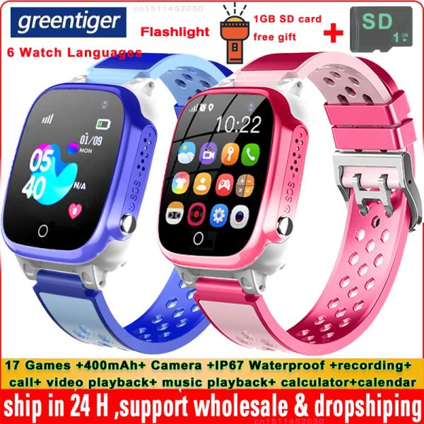 Guarda Original Q15 Plus Game Kids Smart Watch Telephone Camera video Music Playering IP67 Waterproof Sim Smartwatch Dreat