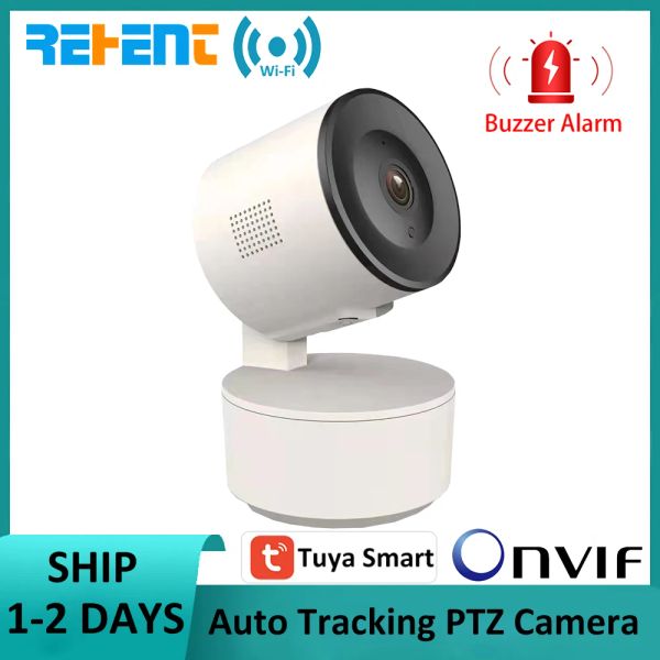 Камеры Rehent 1080p 3MP Tuya Smart Mini Wi -Fi Wi -Fi Беспроводное автоматическое отслеживание. Дом безопасности Home Onvif CCTV -камера IP -камера с сиреном
