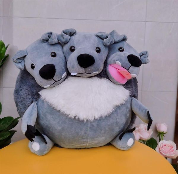 15 40 см. Крайне Cerberus Three Head Head Dog Plush Pucked Animal Toys совершенно новые Oringal27169713965